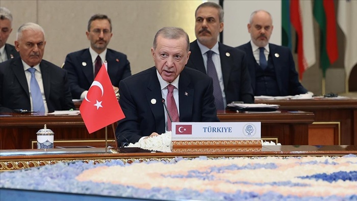 Cumhurbaşkanı Erdoğan: İsrail yönetimi insanlığa dair ne kadar değer varsa hepsini çiğnemeye devam ediyor