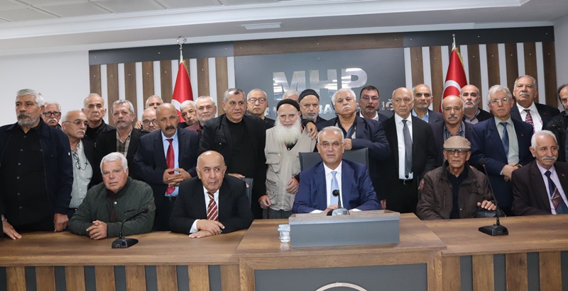 MHP Adana İl Başkanı Kanlı, Taşmedreseli Ülkücüleri ağırladı