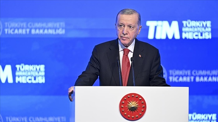 Cumhurbaşkanı Erdoğan: 2023 yılı ihracatımız 255 milyar 809 milyon dolara ulaşarak Cumhuriyet tarihimizin rekorunu kırdı