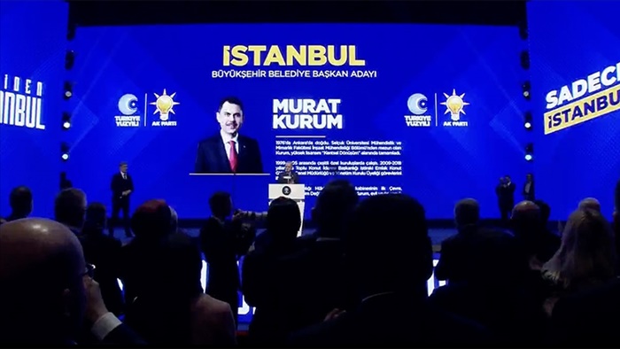 Cumhur İttifakı'nın İstanbul Büyükşehir Belediye Başkan adayı Murat Kurum oldu