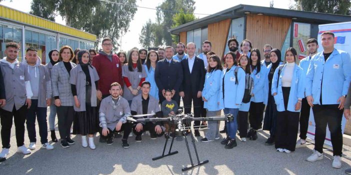 Yüreğirli gençler ‘drone pilotu’ olacak