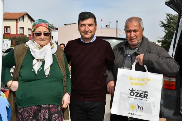 Başkan Adayı Yusuf Özer, Sarıçam’da Değişim için Yürüyor