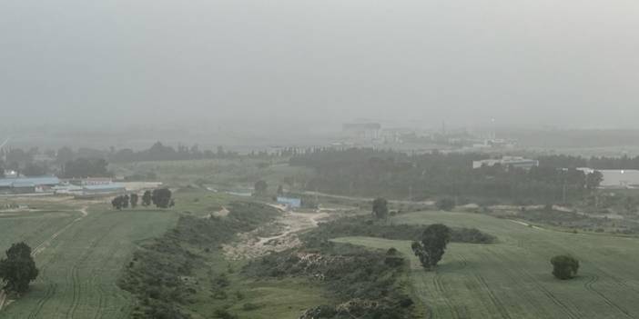 Afrika'dan gelen toz taşınımı Adana'da etkili oldu