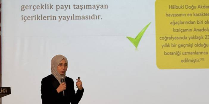 Dr. Ümmühan Yücel: "Dezenformasyonla topyekûn bir mücadeleyle ancak başarı sağlanabilir"