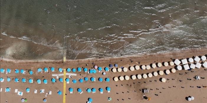 Mersin'in 11 mavi bayraklı plajı yerli ve yabancı turistlere hizmet verecek