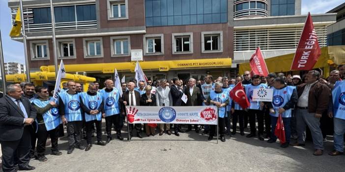 Şanlıurfa'daki okul saldırısı Adana ve çevre illerde protesto edildi