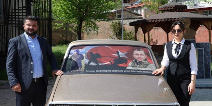 Fekeli gaziden Kaymakam Yılmaz'a, Ferdi Tayfur'un "Hatıran Yeter" şarkısıyla teşekkür