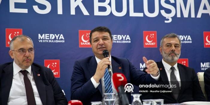 Saadet Partisi Genel Başkanı Arıkan, Adana ve Osmaniye'de STK temsilcileri ve gazetecilerle buluştu