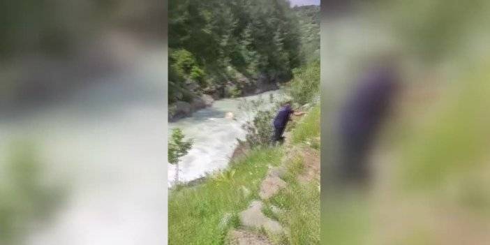 Adana'da serinlemek için çaya giren kişi kayboldu