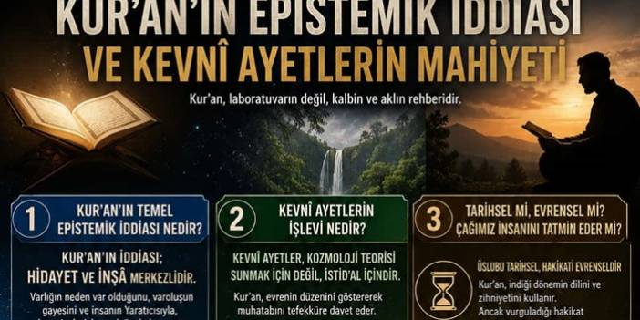 Kur'ân'ın Epistemik/İlmî İddiası Ve Kevnî Âyetlerin Mahiyeti
