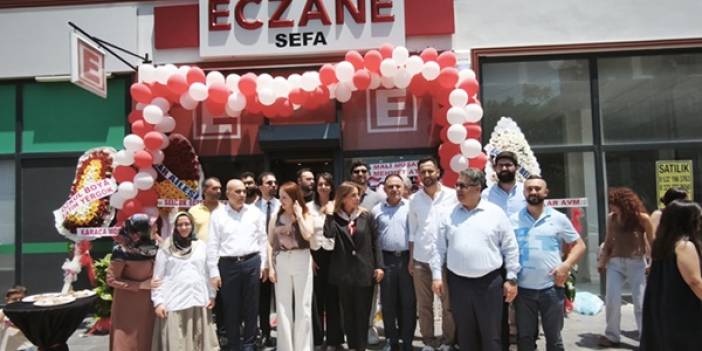 Sefa Eczanesinin açılışı yapıldı