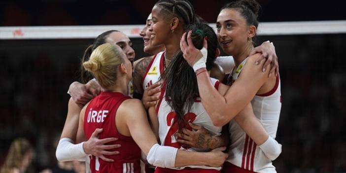 A Milli Kadın Voleybol Takımı, Milletler Ligi'nde finale yükseldi