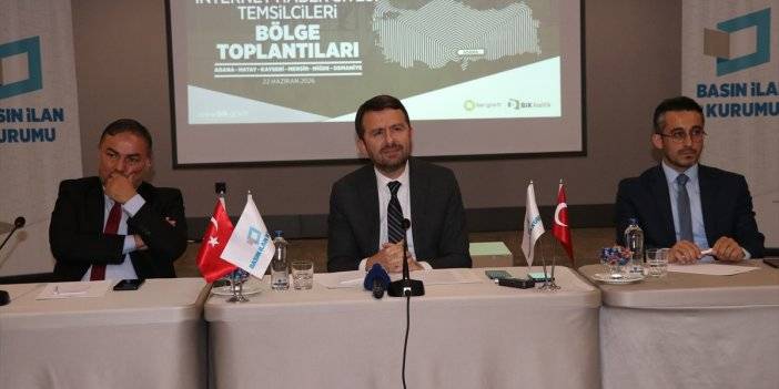 Basın İlan Kurumu Genel Müdürü Çay, Adana'da basın mensuplarıyla buluştu