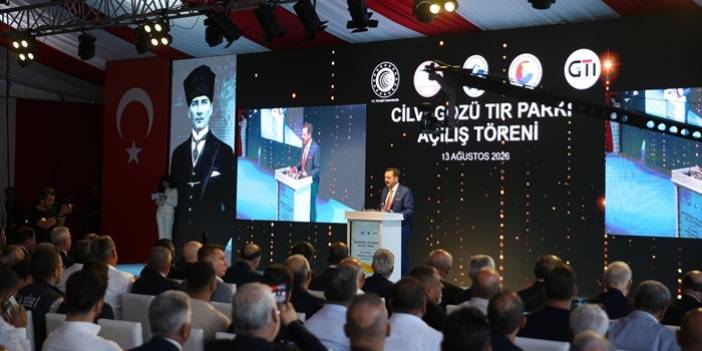 Hatay'da Cilvegözü Gümrük Kapısı Tır Parkı'nın açılışı yapıldı