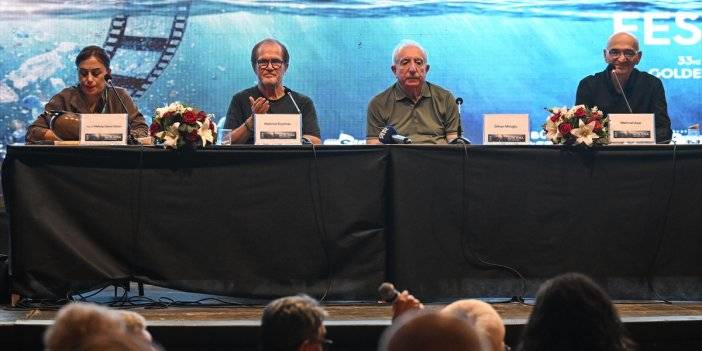 33. Uluslararası Adana Altın Koza Film Festivali'nde "Sinema ve Toplumsal Hafıza" söyleşisi yapıldı