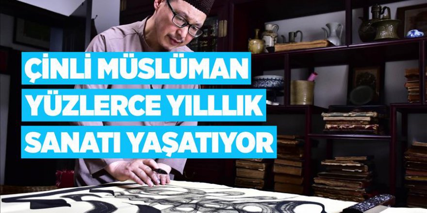 Yüzlerce yıllık sanatı yaşatıyor