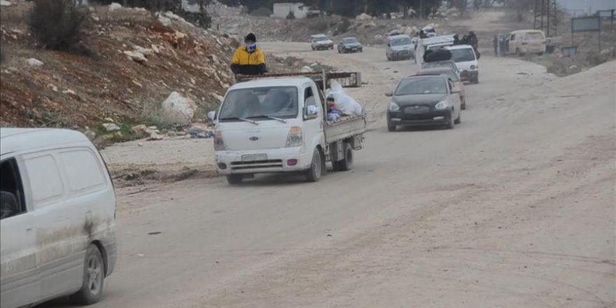 Halep'ten ayrılan konvoylar, Han Asel bölgesine ulaştı