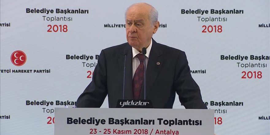 Bahçeli: İstanbul, Ankara ve İzmir'de aday göstermeyeceğiz