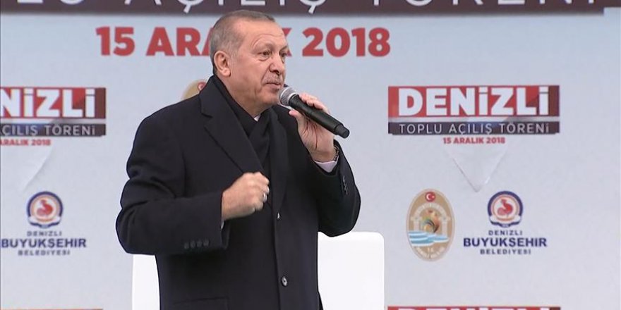 Erdoğan: Terör örgütleriyle mücadelemizi ara vermeksizin sürdüreceğiz