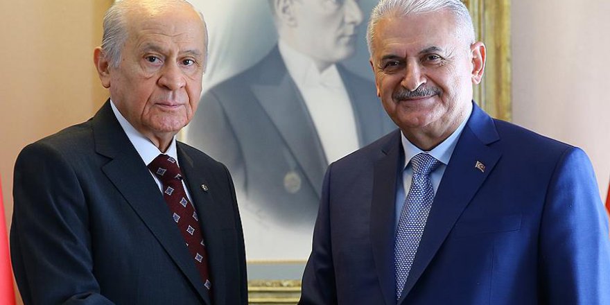 TBMM Başkanı Yıldırım, Bahçeli ile görüştü