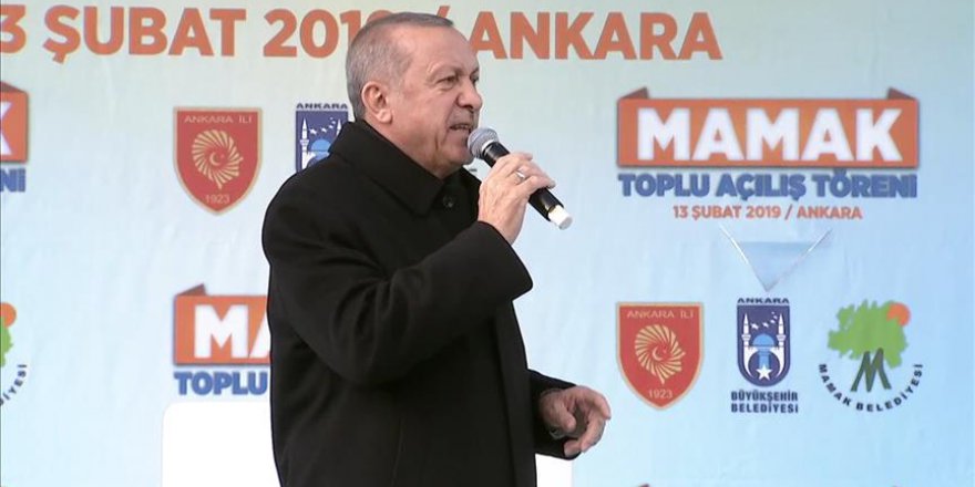 Erdoğan: Yıkım ittifakı seçimleri 17 yılın hesaplaşması olarak görüyor