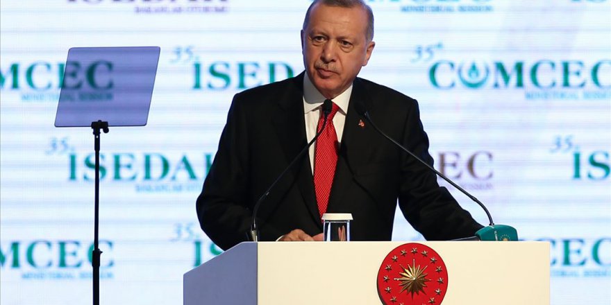 Erdoğan: Demokrasiyi kimseye bırakmayanlar Müslümanlar taciz edilirken üç maymunu oynuyor