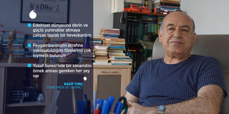 Yönetmen Nazif Tunç: 50 yıl Türk sinemasının tek destekçisi Türk milleti oldu