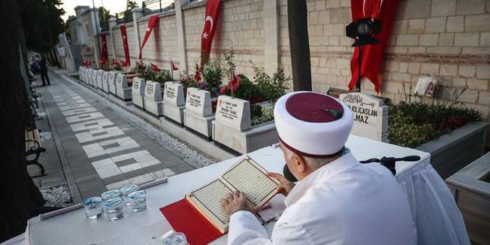 "15 Temmuz Şehitleri Hatim Programı" başladı