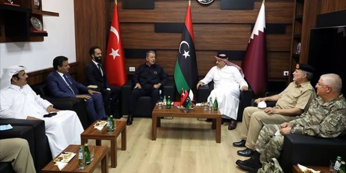 Bakan Akar: Libya Libyalılarındır diyerek BM tarafından tanınan meşru hükümetin yanındayız