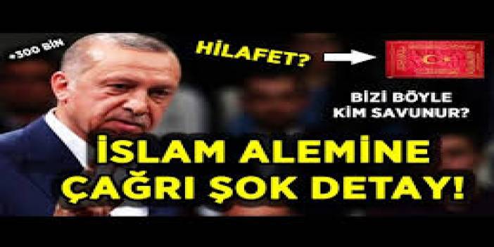 Erdoğan'dan Çağrı: "Bütün İslam Ülkeleri Birleşelim Ve Milli Para Çıkaralım.."