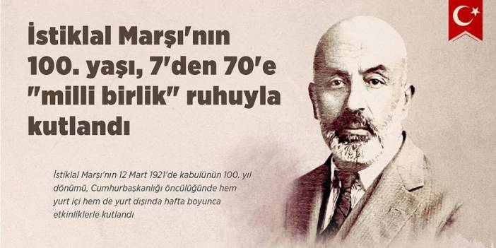 İstiklal Marşı'nın kabulünün 100. yılına özel video