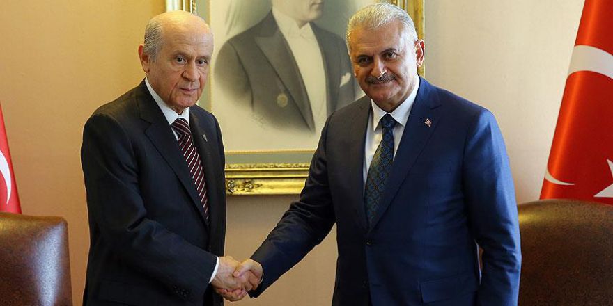 Yıldırım-Bahçeli görüşmesi başladı..