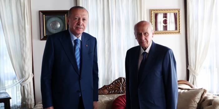 Cumhurbaşkanı Erdoğan, MHP Genel Başkanı Bahçeli'yi ziyaret ediyor