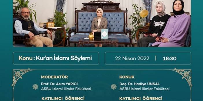 2022 Ramazan Divanı 21- Kur'an İslamı Söylemi- Doç. Dr. Hadiye ÜNSAL