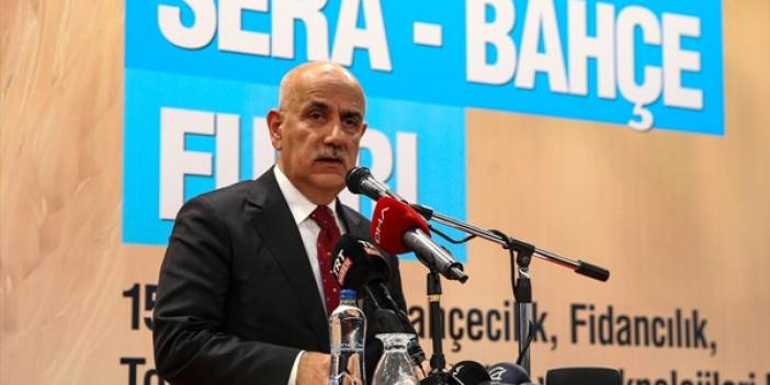 Bakan Kirişci: ''Kent tarımını teşvik edeceğiz''