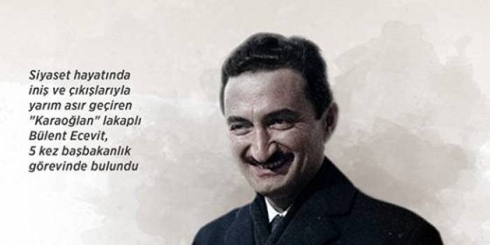 Eski başbakanlardan Bülent Ecevit'in vefatının üzerinden 16 yıl geçti