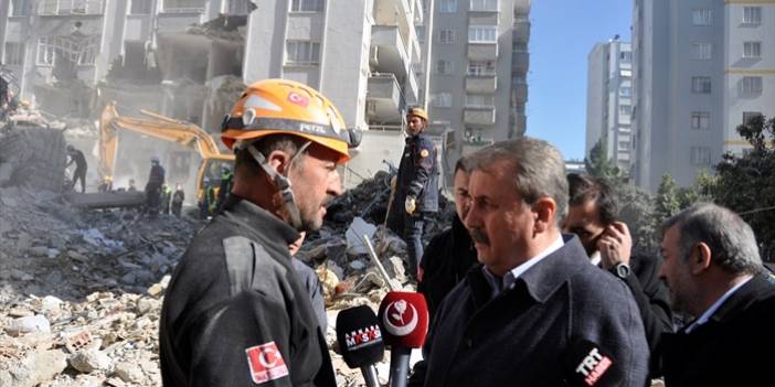 Destici, asrın felaketinden etkilenen Adana'da incelemelerde bulundu