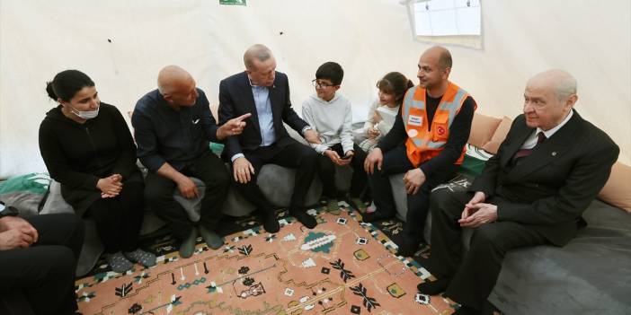 Cumhurbaşkanı Recep Tayyip Erdoğan, Hatay'da