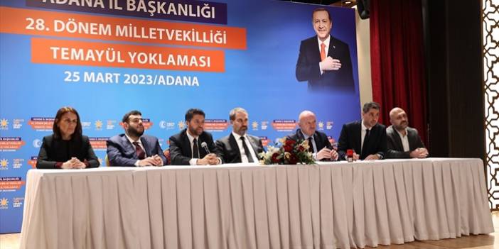 AK Parti, Adana'da temayül yoklaması yaptı