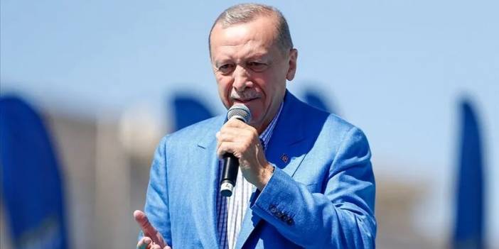 Erdoğan, Mersin Millet Bahçesi'nde düzenlenen mitingde konuştu.