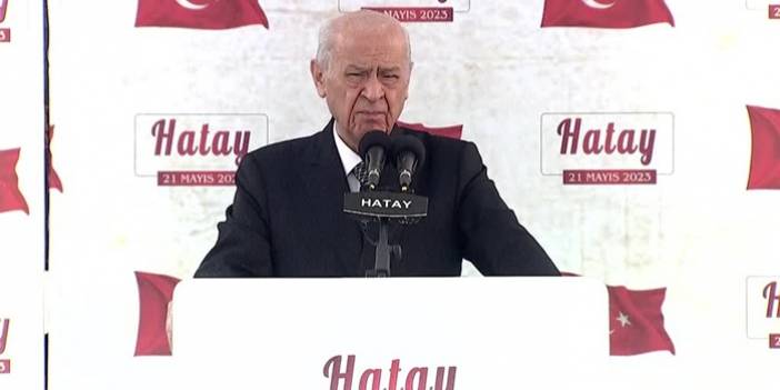 Bahçeli: "Ne yazarsanız yazın, kimlerle işbirliği yaparsanız yapın, Anadolu'nun yiğidi Recep Tayyip Erdoğan'ı biz sizlere ezdirmeyiz"