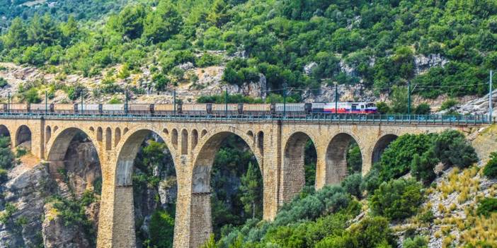 Adana'da Varda Köprüsü ve çevresi FPV dronla görüntülendi