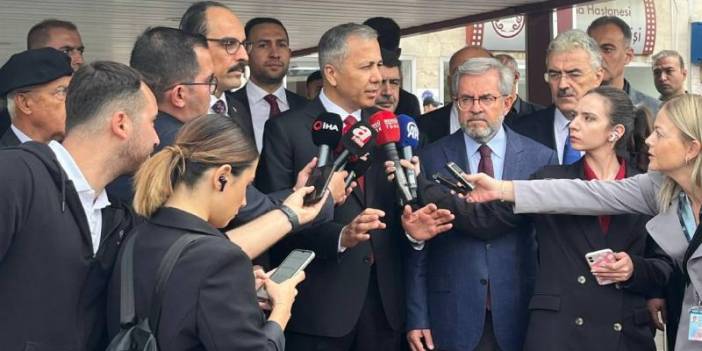 İçişleri Bakanı Yerlikaya, Ankara'daki terör saldırısında yaralanan polis memurlarını ziyaret etti