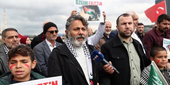 Adana'da İsrail'in Gazze'ye saldırıları protesto edildi