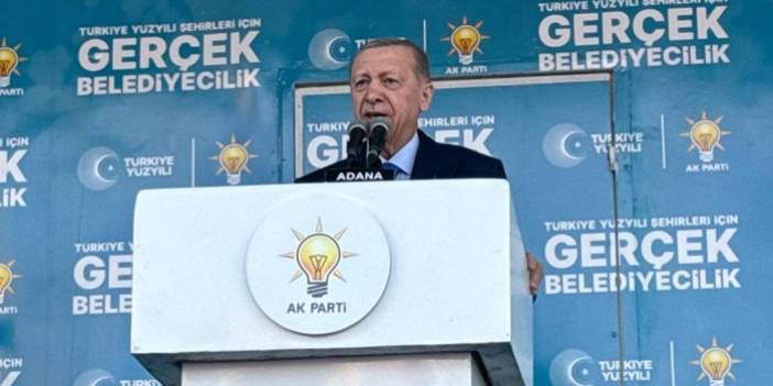Cumhurbaşkanı Erdoğan Adana’da konuşuyor…