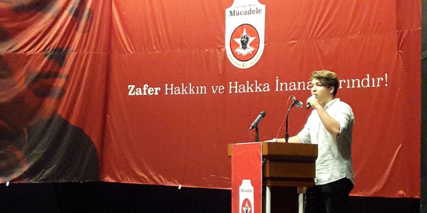 Adanalı Genç Mücadeleci Hasan Nazik'den 'Mücadele Yemini'