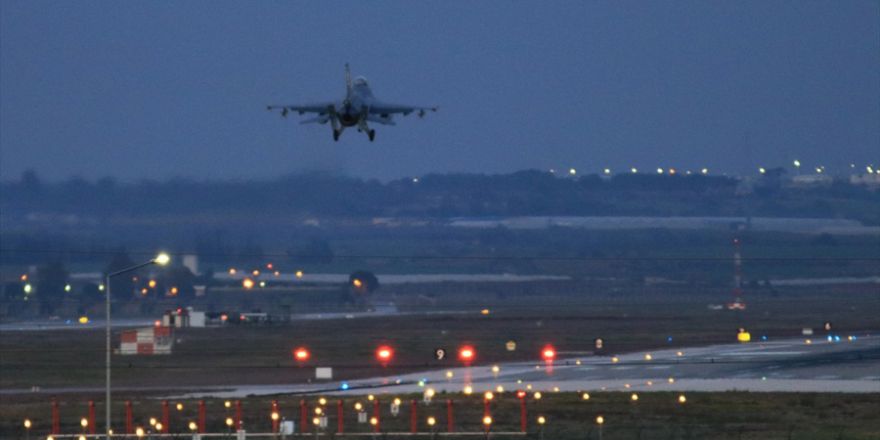 İncirlik Hava Üssü'nde Savaş Uçağı Hareketliliği..