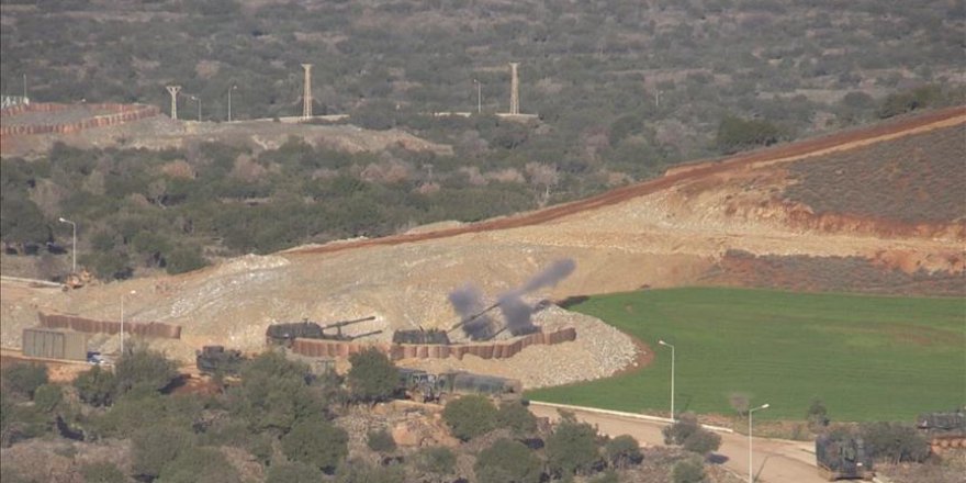 Terör mevzileri savaş uçakları, helikopterler ve topçu birliklerince vuruluyor